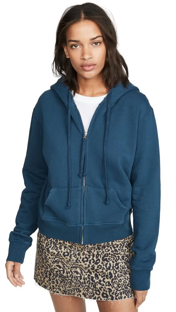 Fashion Casual Hoodies Oversized Zip up Hoodies for Women