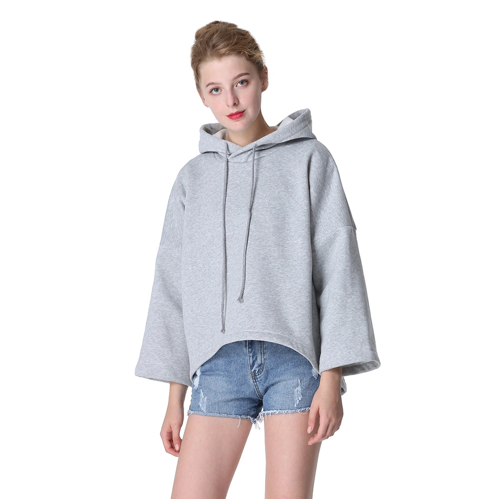 New Premium Oversize Women Hoodie Hip Hop Custom Logo Loose Sweatshirt Hoodie for Women