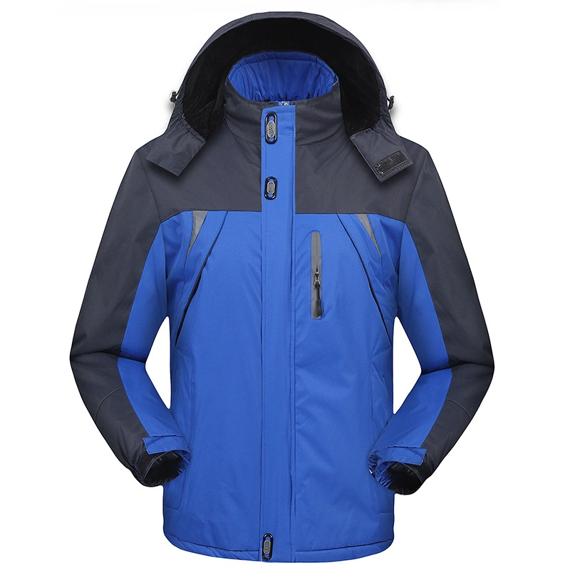 Nylon Nylon Men's Padded Waterproof Body Warm Hoodie Winter Jacket for Winter