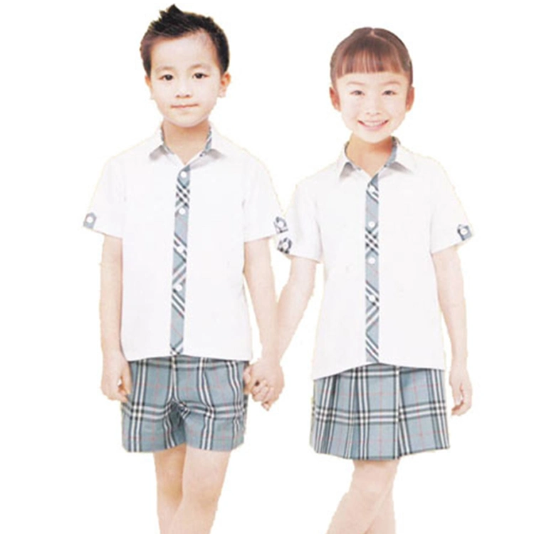 OEM White Shirts Design Bulk Primary School Shirts Uniform