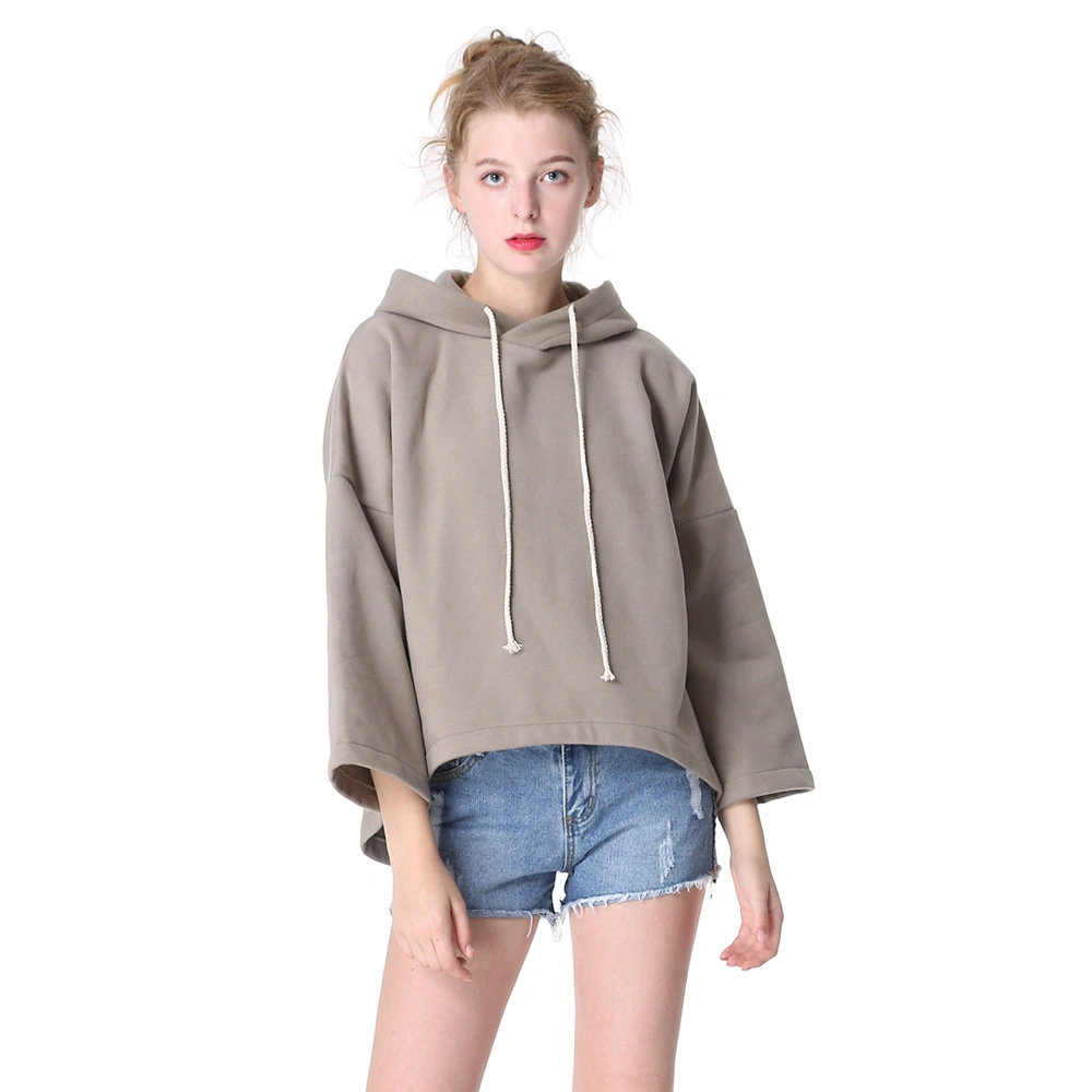 New Premium Oversize Women Hoodie Hip Hop Custom Logo Loose Sweatshirt Hoodie for Women