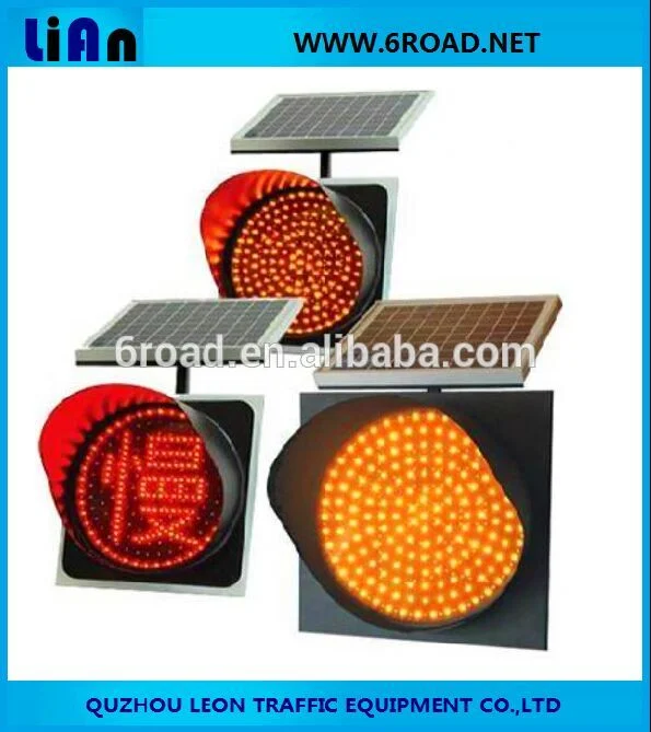 China Supplier Yellow/Red Solar Flashing Signal Light