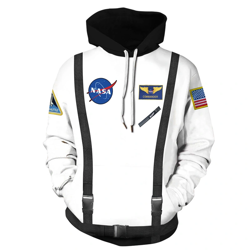 100%Polyester 3D Personalized Sublimation Custom Logo Printed Embroidered Men Hoody