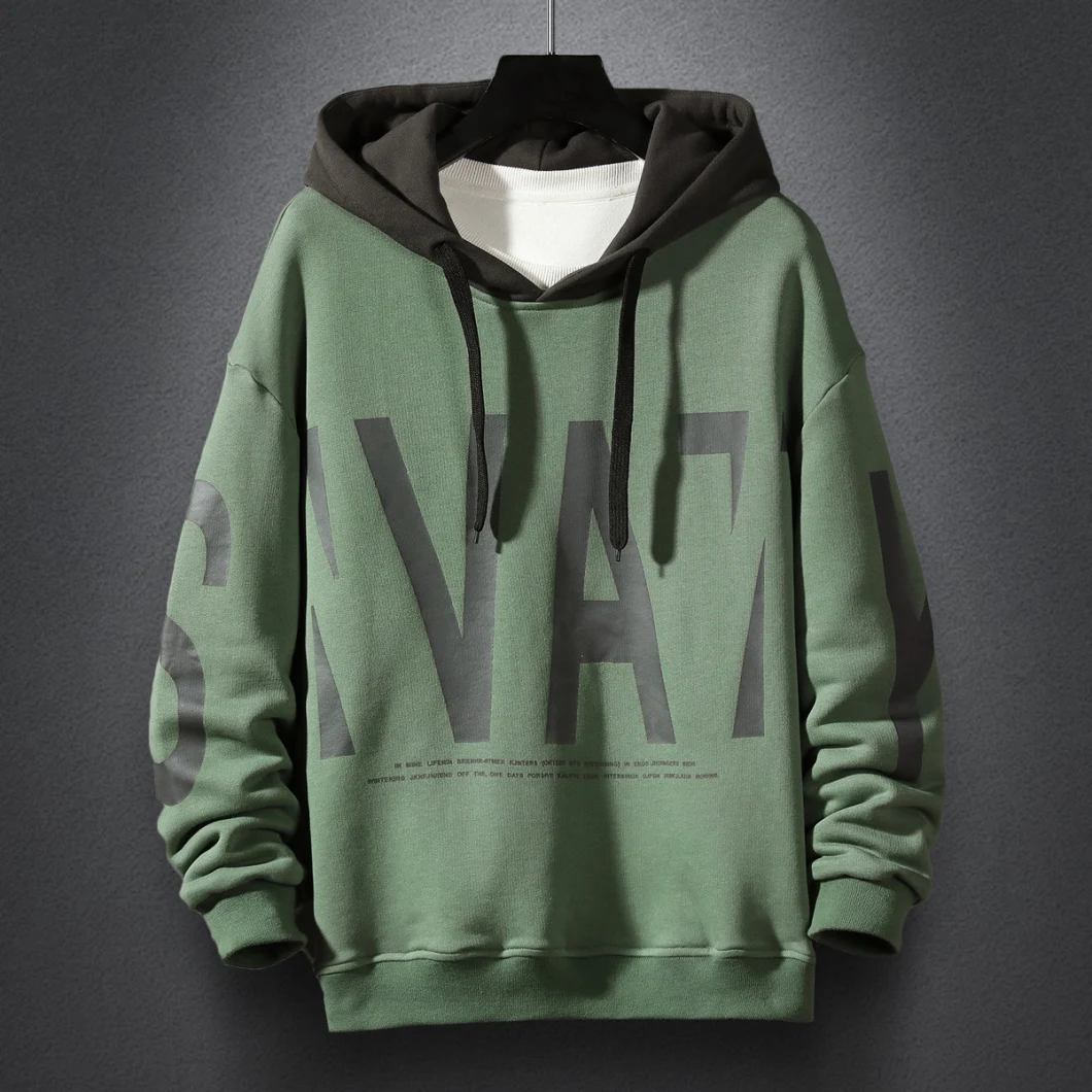 Spring New Style Simple Fashion Hoodie Large Letter Print Men's Hoodie