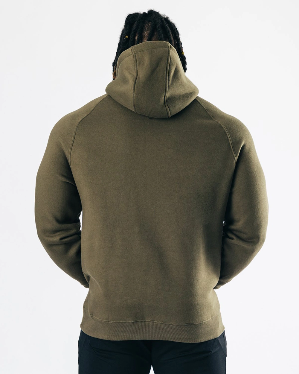 Custom Double-Brushed Fleece Mens Hoodies