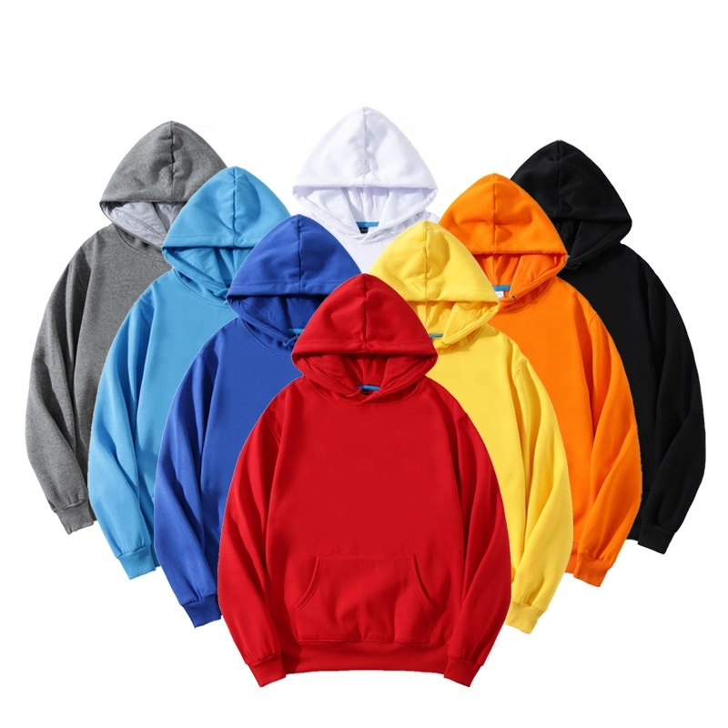 Wholesale Printing Embroidery Oversized Knitted Pullover Hoodie for Men