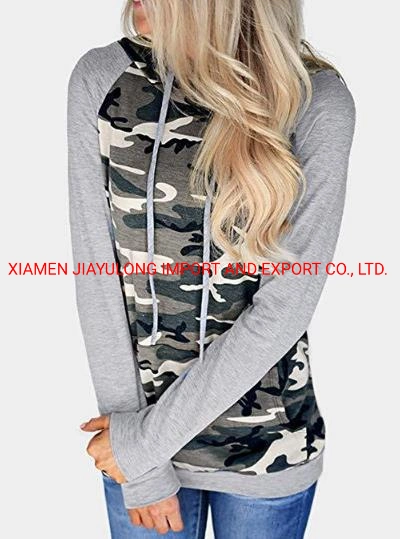 Ladies Casual Colorful Long Sleeve Hoodie for Everyday Wear