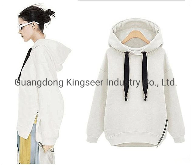 Fashion Sweatshirts Women Clothes Zipper Cotton/Polyester/Fleece Custom Wholesale Plain Hoodies