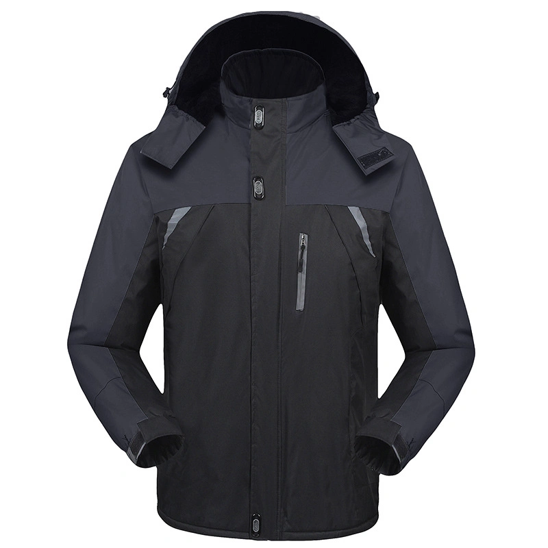 Nylon Nylon Men's Padded Waterproof Body Warm Hoodie Winter Jacket for Winter