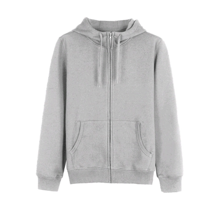 Plain Hoodies Unisex Organicrecycled Full-Zip Hoodies Sweatshirts Hoodie