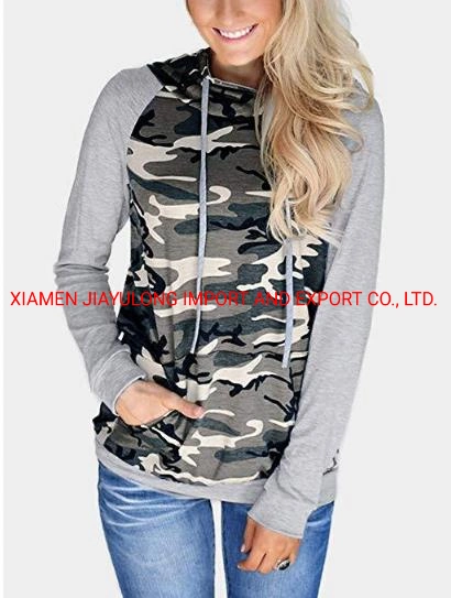 Ladies Casual Colorful Long Sleeve Hoodie for Everyday Wear