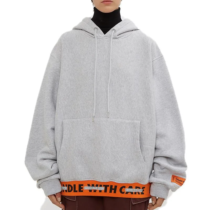 Pullover Women Oversized Printing Embroidery Cotton Hoodie