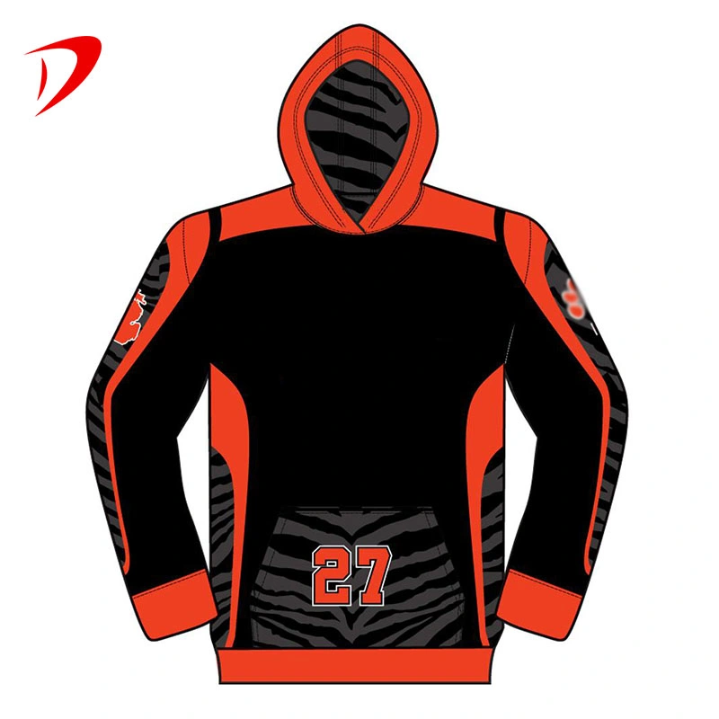 Customized Kids Sublimation Hoodies Printed Zipper Hoodie Sublimated Camo for Men 100 Percent Polyester Dye