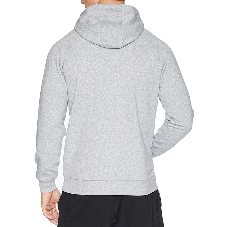 Men's Clothes 100% Cotton French Terry Full Zipper Hoodie for Spring