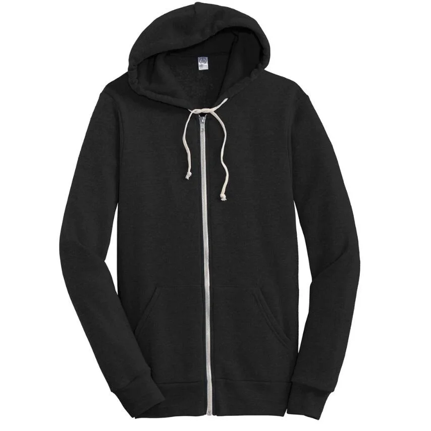 Men's Heather Color Cotton Fleece Fashion Hoodie Sweatshirt Jackets