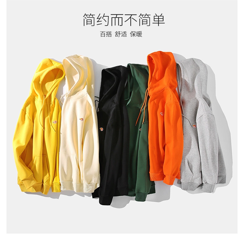 Hoodie Sweater Fleece Cotton Warm Hoodie Comfortable Wear for Winter