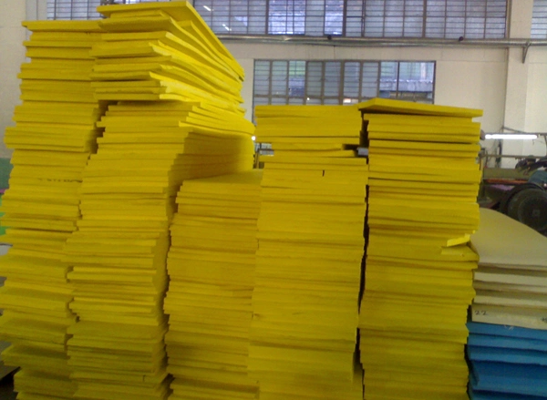 Customized Thickness Yellow EVA Sheet China Supplier