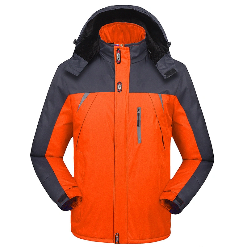 Nylon Nylon Men's Padded Waterproof Body Warm Hoodie Winter Jacket for Winter