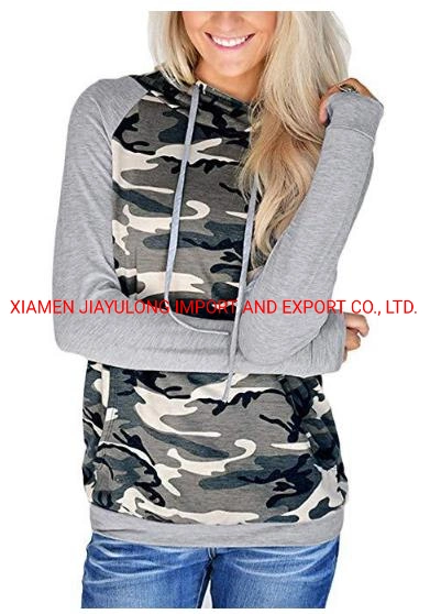 Ladies Casual Colorful Long Sleeve Hoodie for Everyday Wear