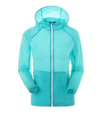 Sport Wholesale Jogging Jacket with Hoody for Womens