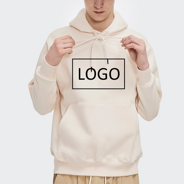 Customizable Drop Shoulder Blank Street Oversized Men Pullover Hoodie