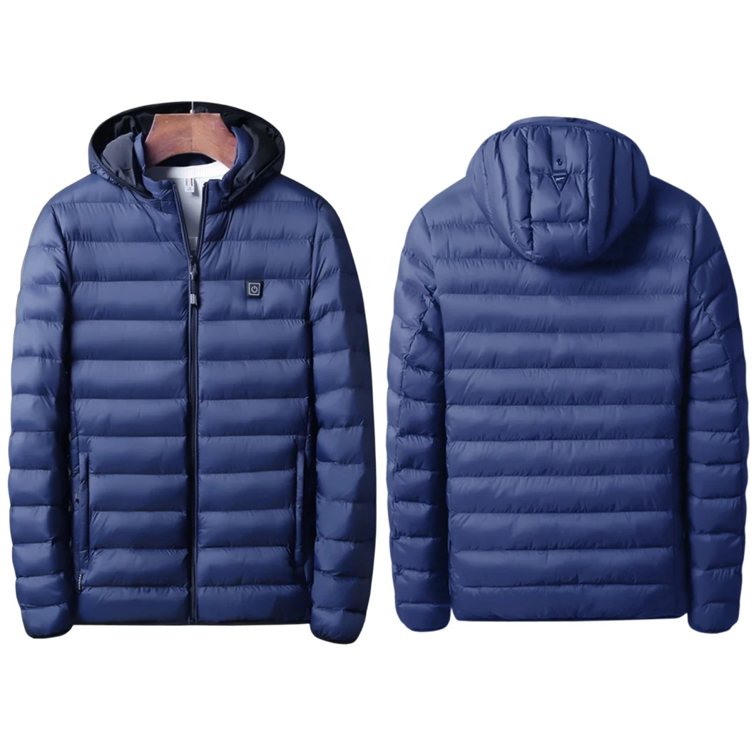 Winter Warm Lightweight Hoodie Heating Down Jacket