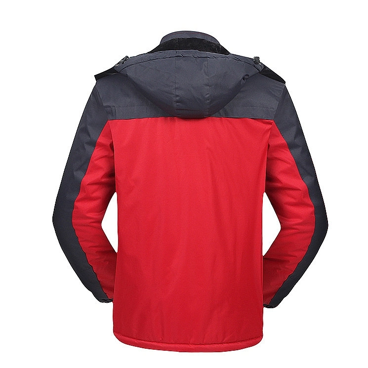 Nylon Nylon Men's Padded Waterproof Body Warm Hoodie Winter Jacket for Winter