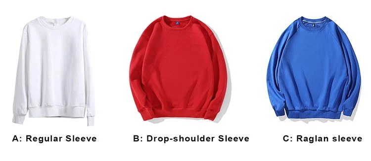 Wholesale Winter Thick Red Custom Plain Pullover Streetwear Hoodie