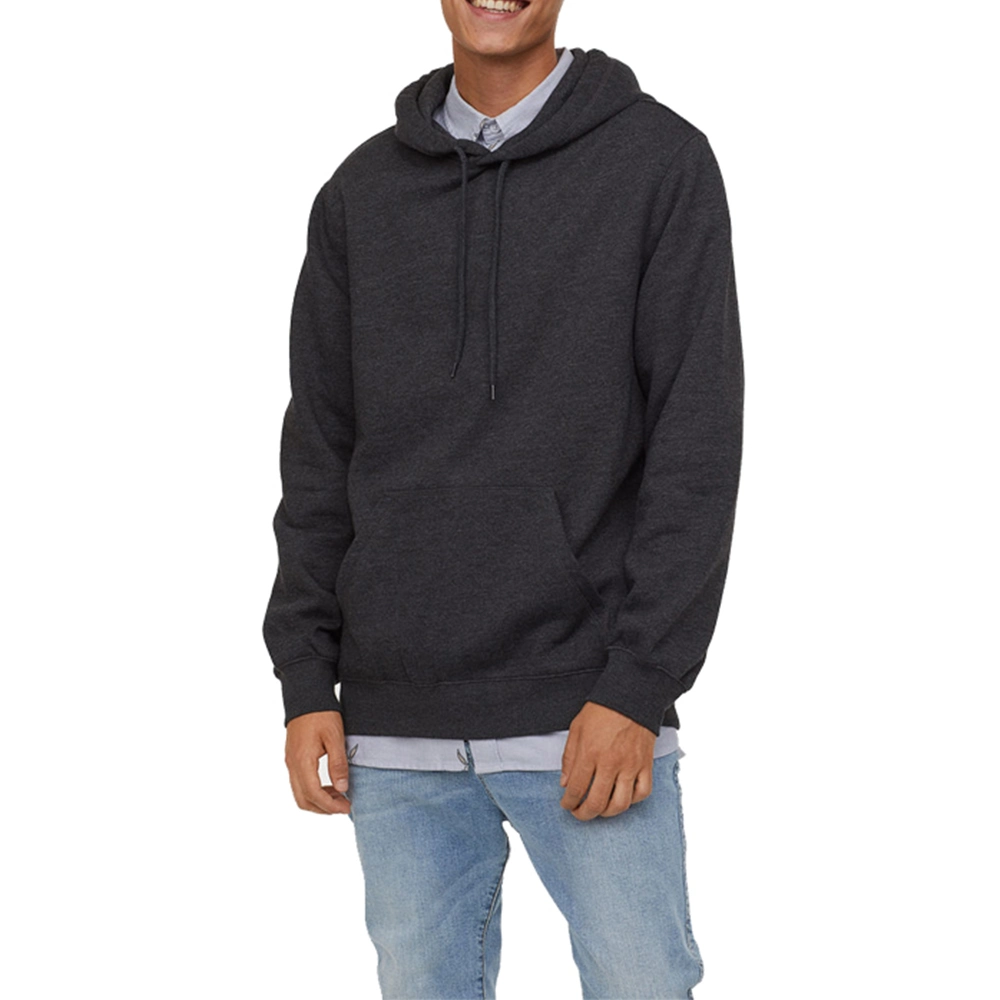 Custom Solid Color Oversized Hoodies Heavyweight Men's Plain Hoodies