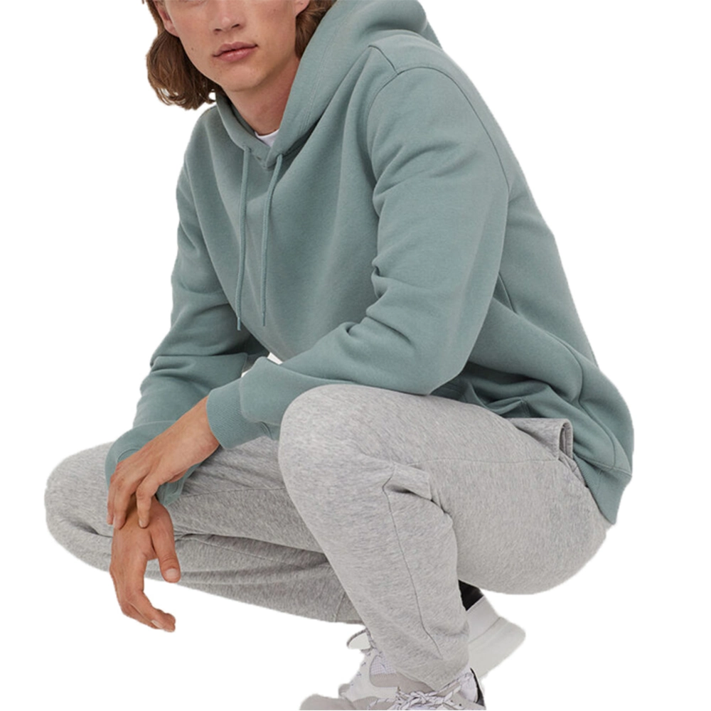 Custom Solid Color Oversized Hoodies Heavyweight Men's Plain Hoodies