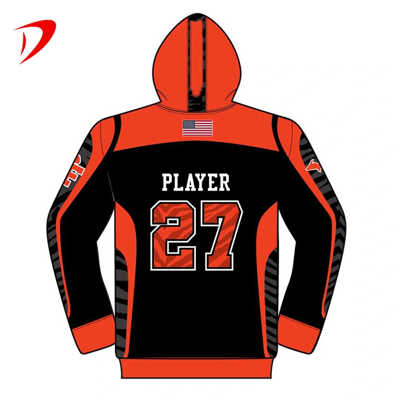 Customized Kids Sublimation Hoodies Printed Zipper Hoodie Sublimated Camo for Men 100 Percent Polyester Dye