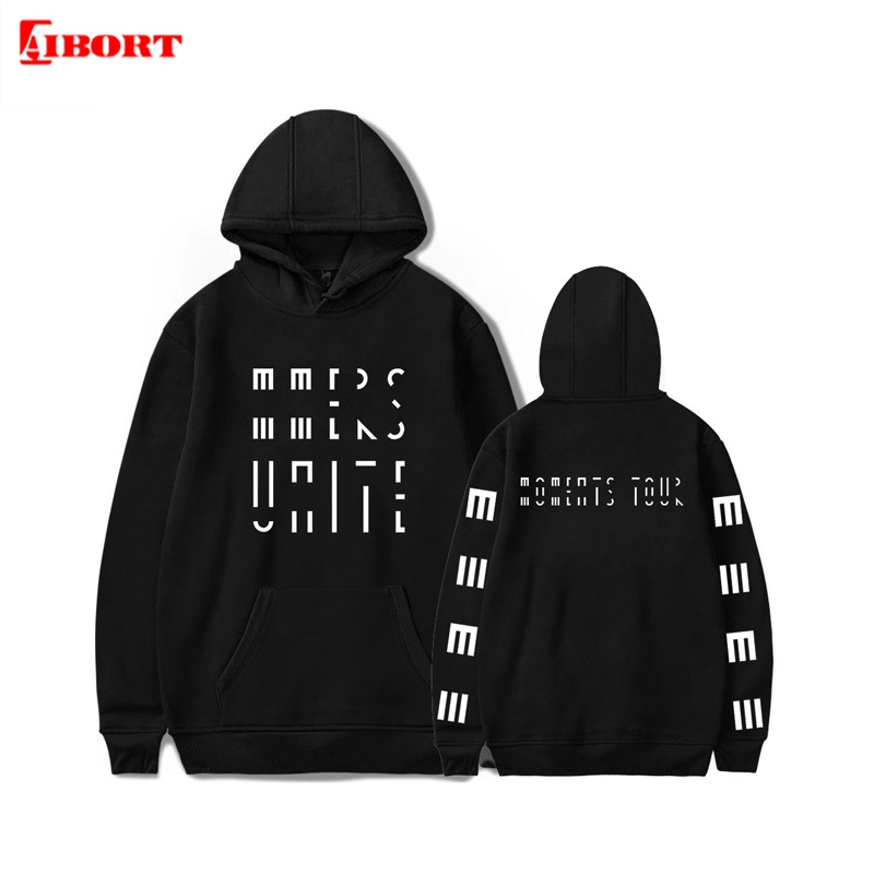 Aibort Men's Causal Streetwear Printed Pullover Hoodie (T-ST-37)