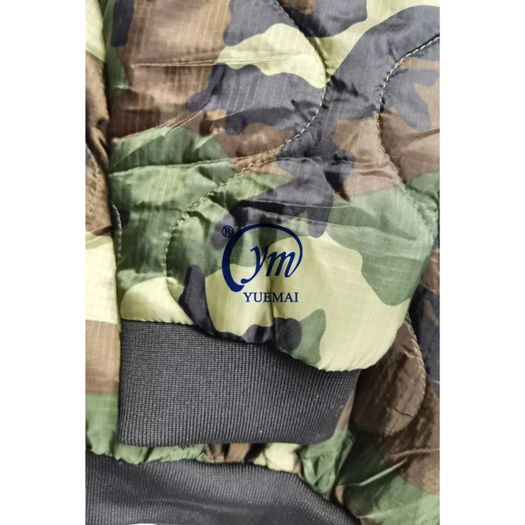 Wholesale Tactical Woodland Camo Army Brushstroke Pullover Woobie Hoodie Jacket