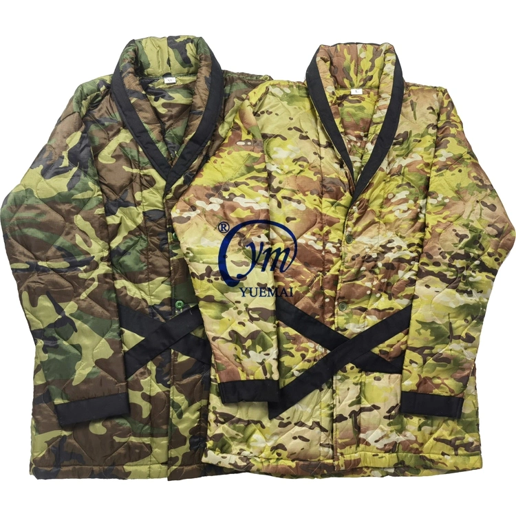 Wholesale Tactical Woodland Camo Army Brushstroke Pullover Woobie Hoodie Jacket