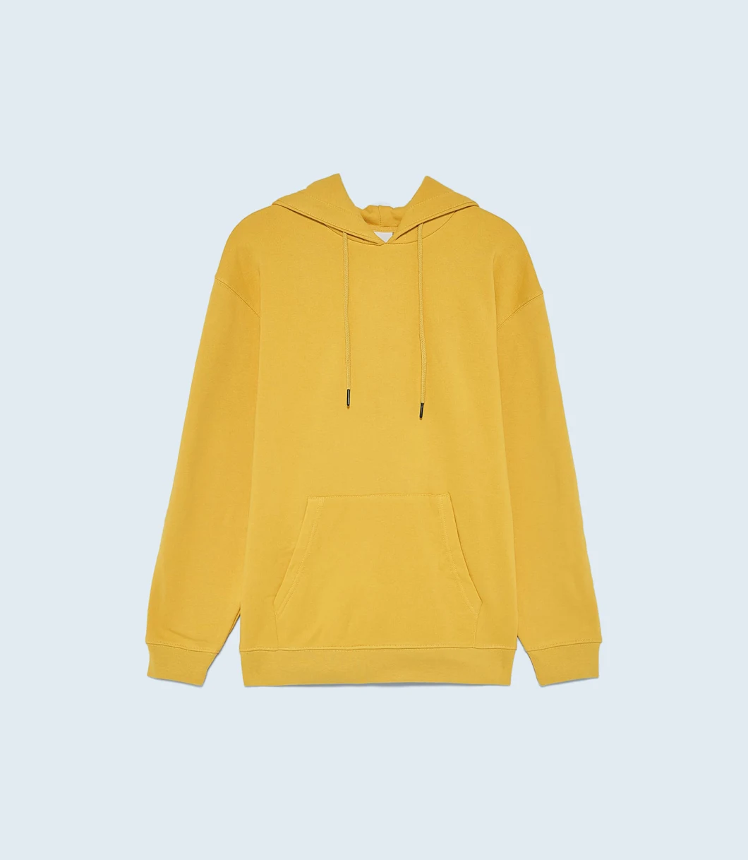 Hot Sale Wholesale Custom New Yellow Men's Hoodies Loose Casual Men's Hoodie