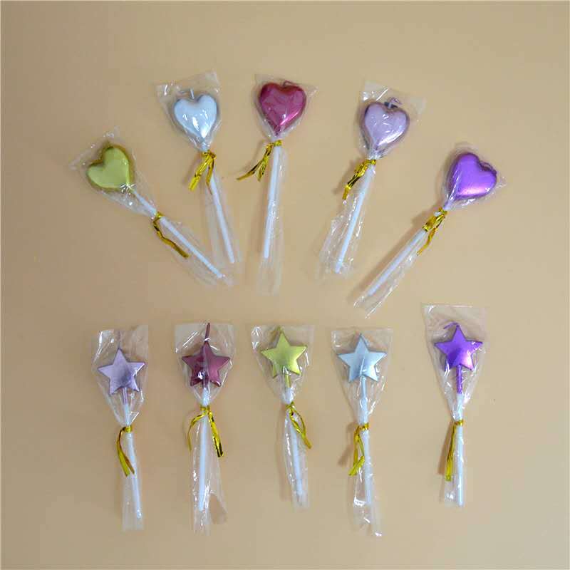 New Design Gold Number 0-9 Birthday Candles Glitter Decor Number Birthday Party Cake Candle