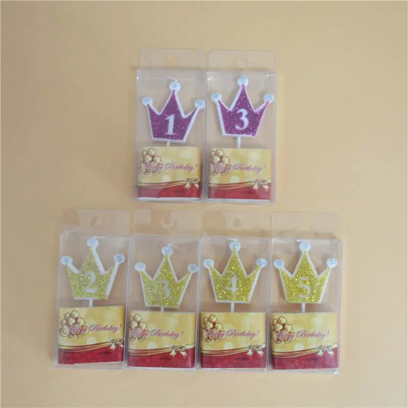 Private Label Candle Packaging Birthday Candle, Various Styles Gift Birthday Spiral Candle for Cakes