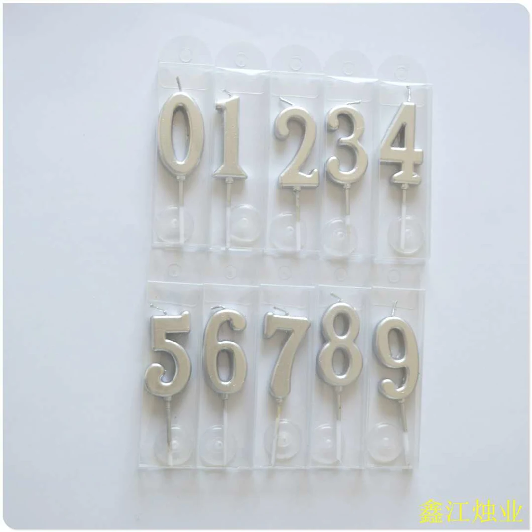 Wholesale Letter Glitter Happy Birthday for Party Decoration Number Candle with Name