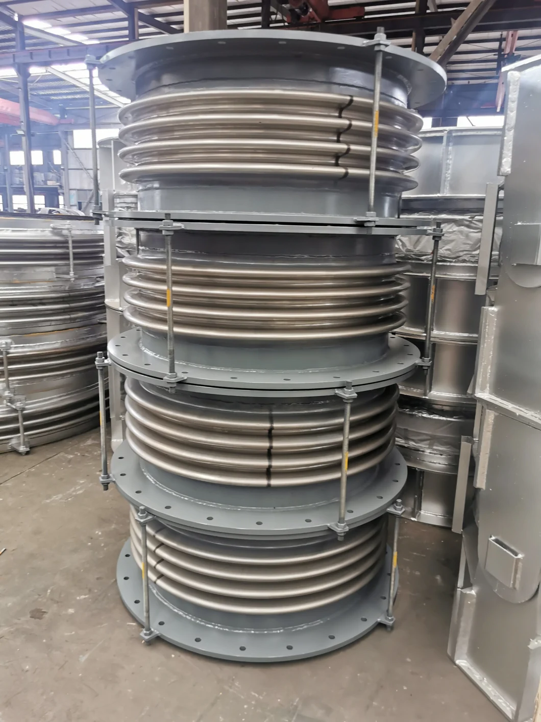Compensator Coupling Pressure Balance SS304 Metal Universal Restrained Expansion Joints Flex Bellow