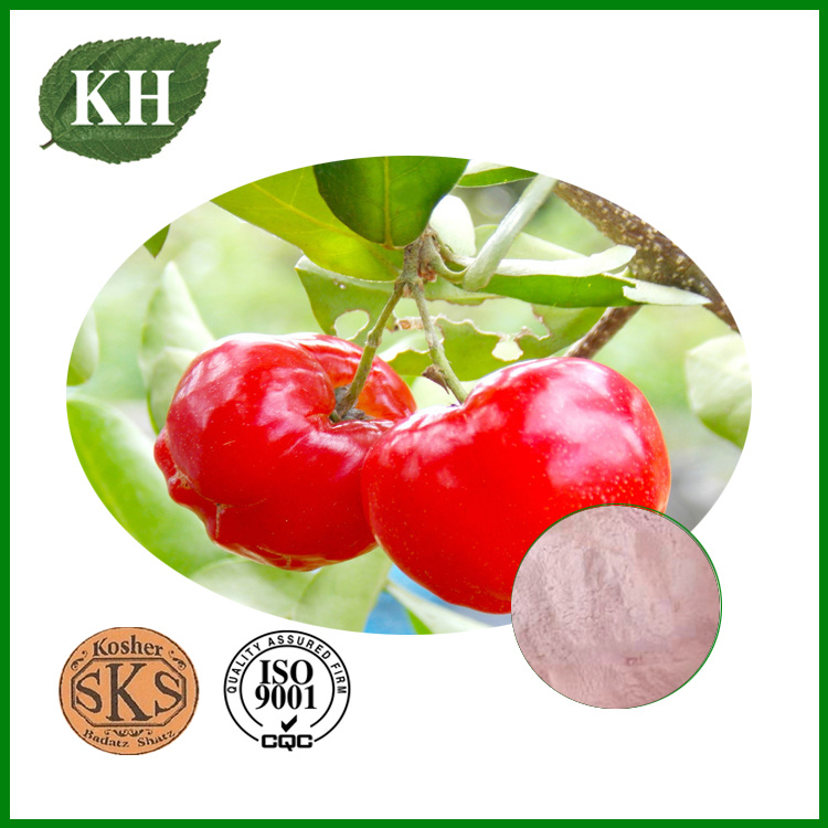 High Natural Vitamin C 17%, 25% Acerola Cherry Extract