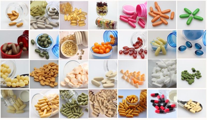 Health Food Grape Seeds Extract & Vitamin E Softgel