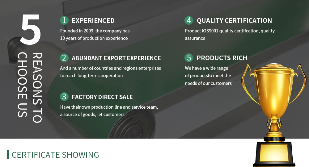 Factory Agriculture/Industry/Food Grade Rubber/ Food Grade PVC Conveyor Belt PU Conveyor Belting