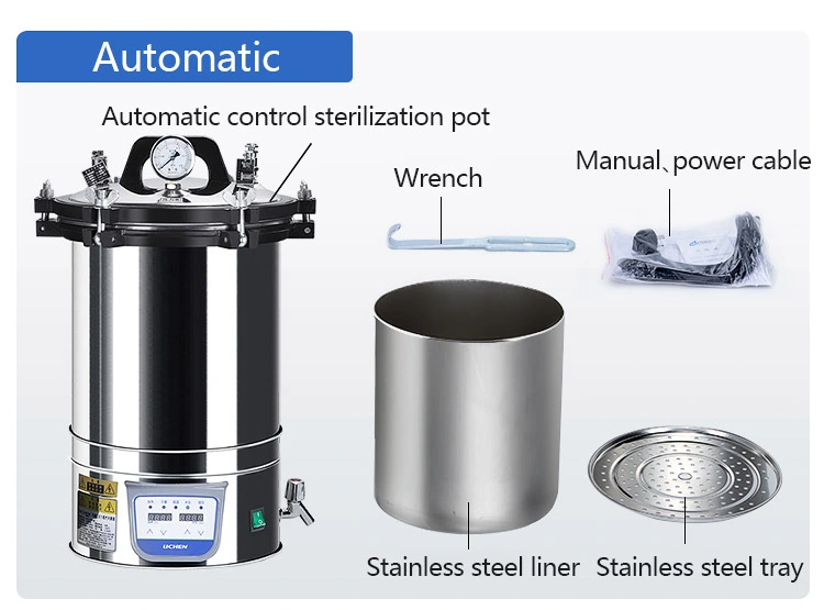 Tls-50HD Three-Dimensional Sterilizer Machine Sterilizer Autoclave Cheap Autoclave