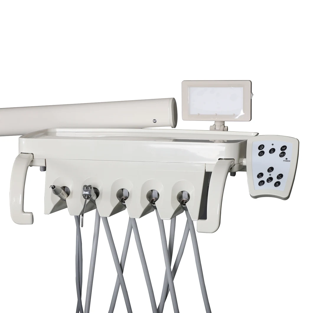 Hot Selling Aluminium Alloy Dental Chair Unit with New LED Sensor Lamp