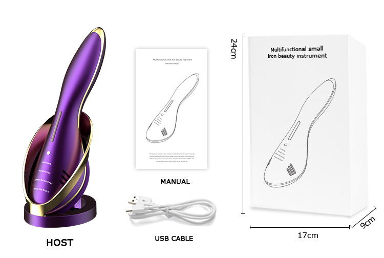 Mory Facial LED Light Equipment Multifunctional Luxury Home Use EMS EMS Face Lifting and Tightening Massager