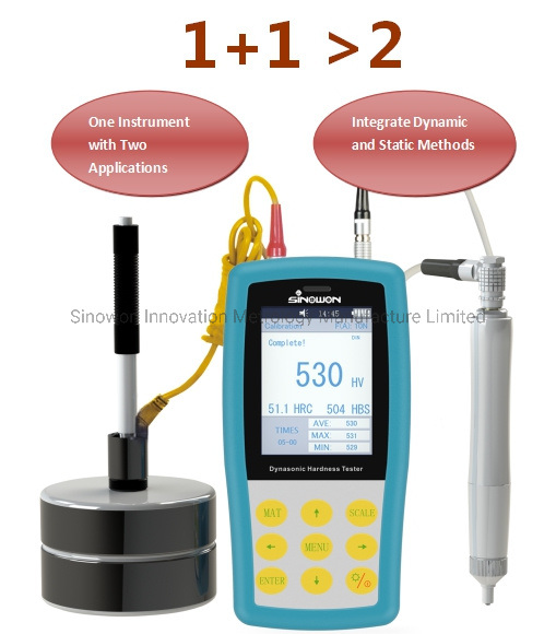 Portable Hardness Tester with Twin Probes