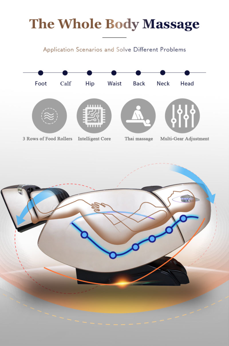 Luxury Bluetooth Music Full Body Massage Chair