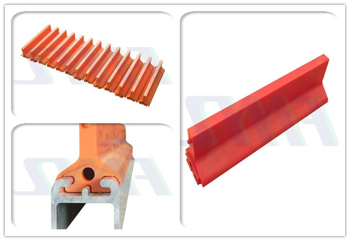 ODM Polyurethane PU Primary and Secondary Conveyor Belt Scraper Blade