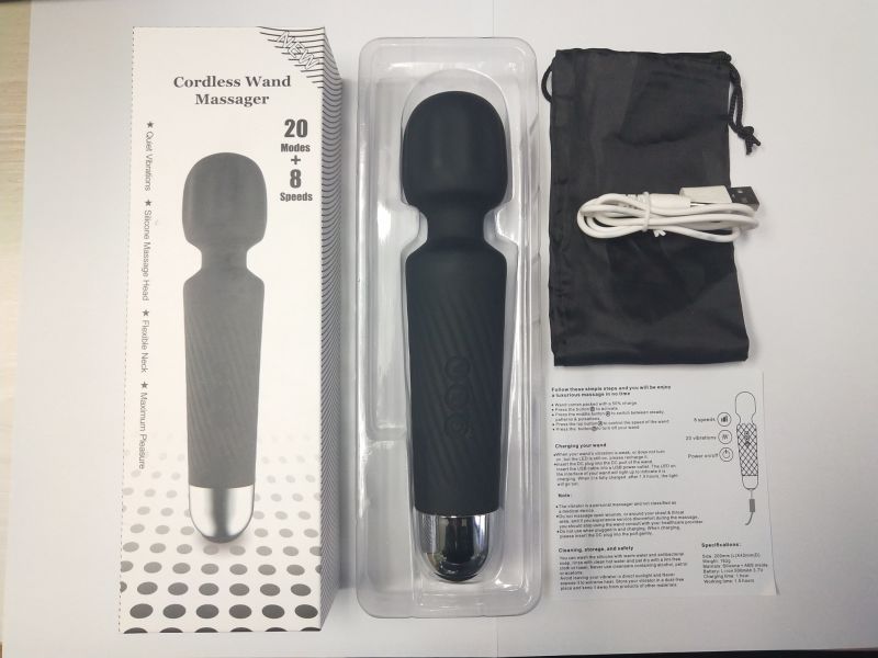 Valleymoon OEM Vibrator Mini Silicone Vibrator Rechargeable Handheld Massager Mini Wand Massager