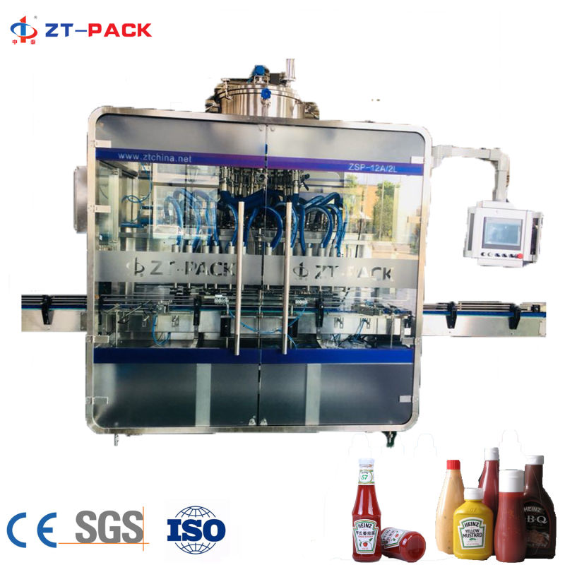 60ml Glass Honey Jars Filling Machine with Heated Hopper